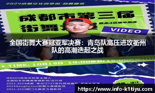 全国街舞大赛冠亚军决赛：青岛队高压进攻衢州队的高潮迭起之战